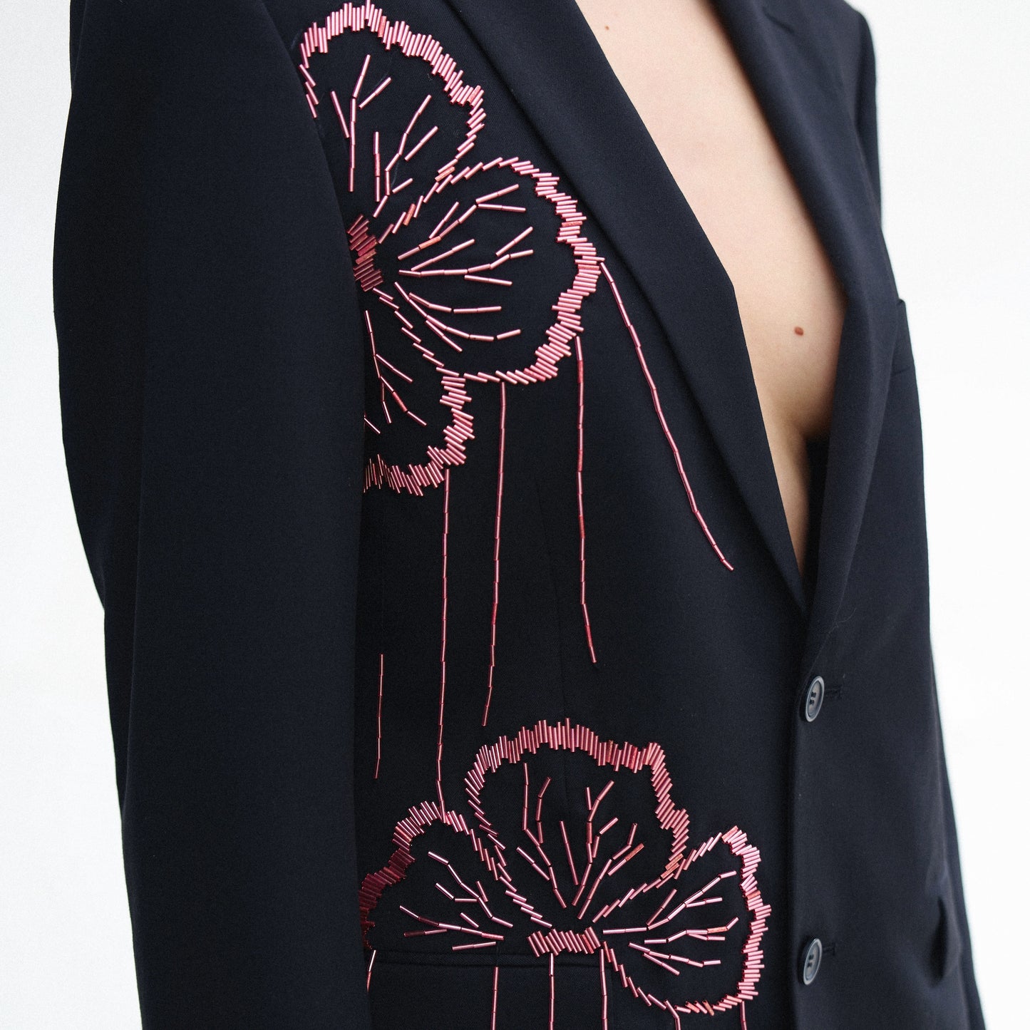 Jacket "Pink Poppies"